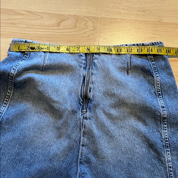 Pilcro Kick Cropped Wide Leg Jeans Women's sz 31 - Picture 7 of 10